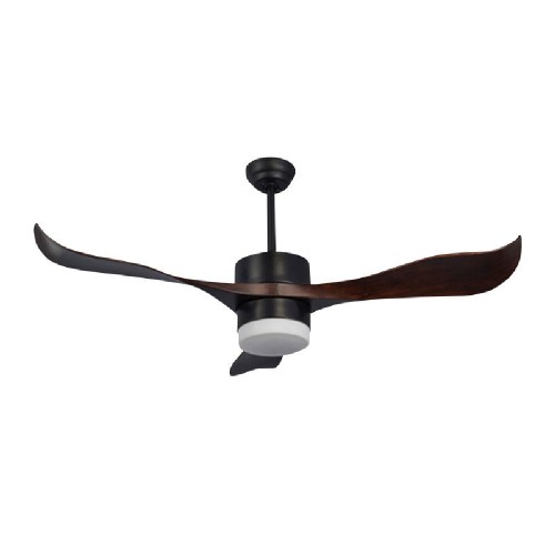 FAN VENTILATION WITH LIGHT  PRCF-80437 142cm BLACK/BROWN